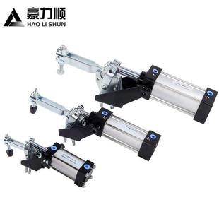 快速夹头HS 气动快速夹 气压夹紧器自动化夹具 气缸式 夹钳