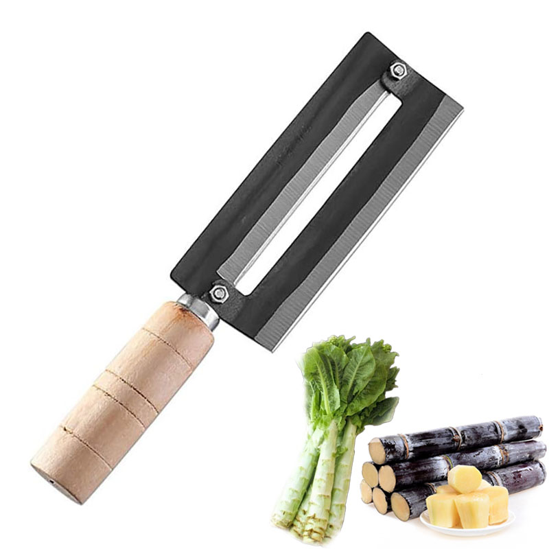 阳江碳钢甘蔗刀特大削皮刀专用