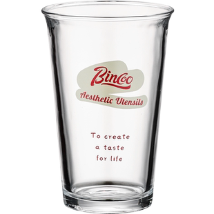 Bincoo玻璃咖啡杯dirty高颜值拿铁杯冷饮水杯精致家用冰美式杯子