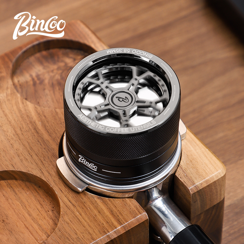 Bincoo重力布粉器免调节58mm自适应高度意式咖啡机手柄配套器具