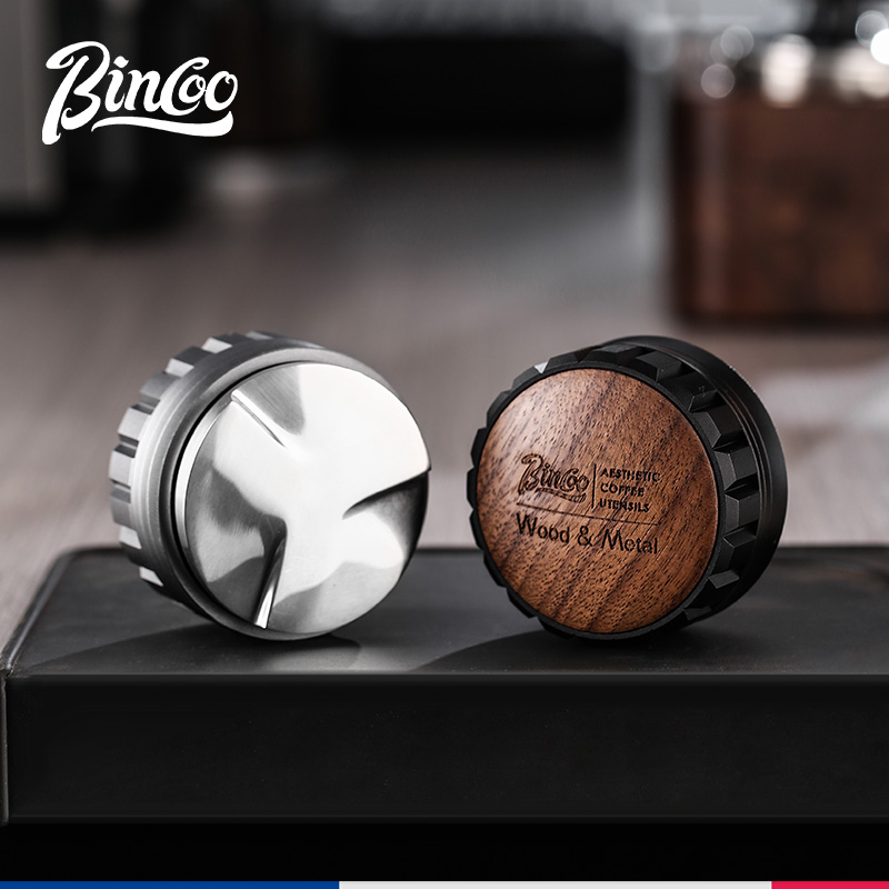Bincoo咖啡布粉器组合套装 咖啡机粉锤意式咖啡压粉器51/58mm通用