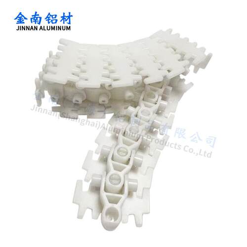 自动化设性备6板JEI柔性链齿形平P板链 OM齿形输送链板柔输送机配