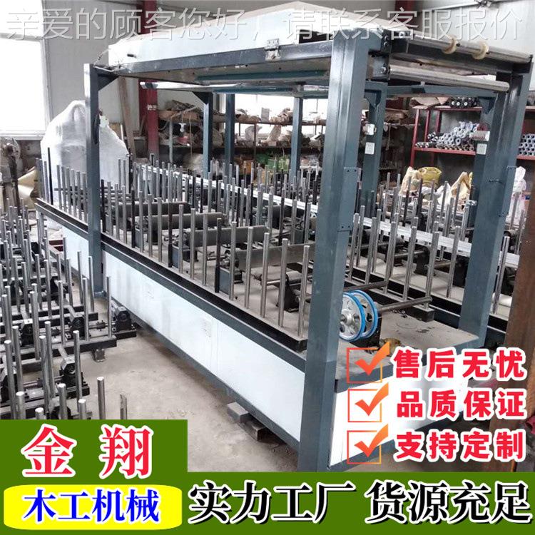 集成JX-300/4P墙覆覆板膜机 异型密度板线条VC包机 PUR热熔胶包覆