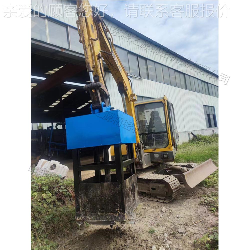 挖机属具机螺旋方孔机 改灌装小型方孔NGJ钻 钻孔注桩挖钻改螺旋