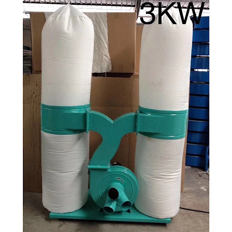 厂家配套直供MF9030木工工业移动式吸尘器双桶除尘器