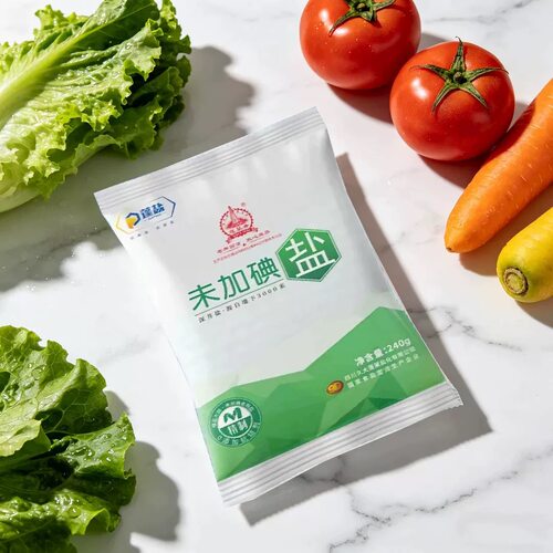 深井未加碘精制食用盐240g家用