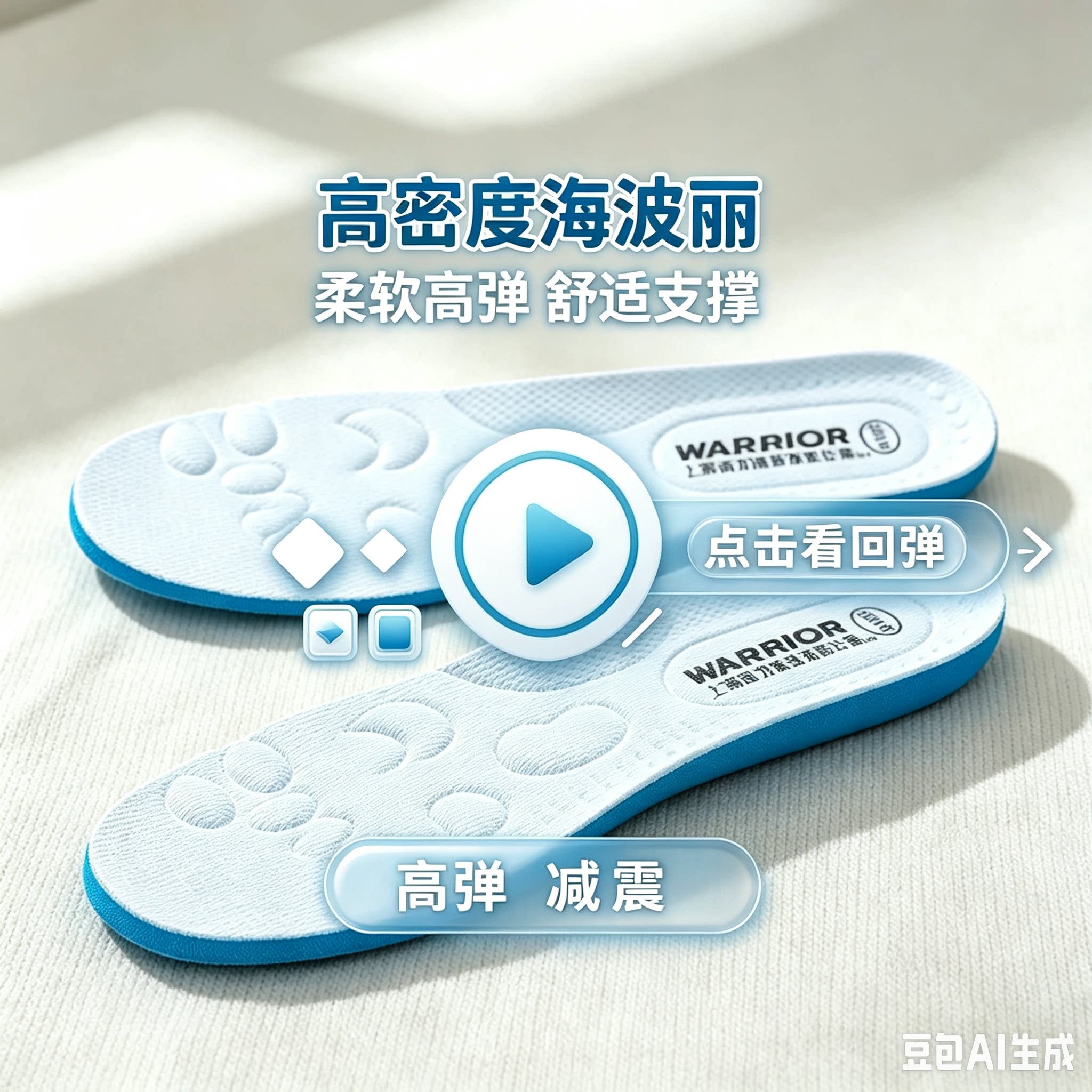 女款透气防臭鞋垫踩屎感超软男鞋垫运动鞋垫乳胶加厚跑步防滑板鞋