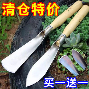 德国进口小铲园艺工具种花养花卉盆栽野菜除草挖土铁铲园艺锰钢铲