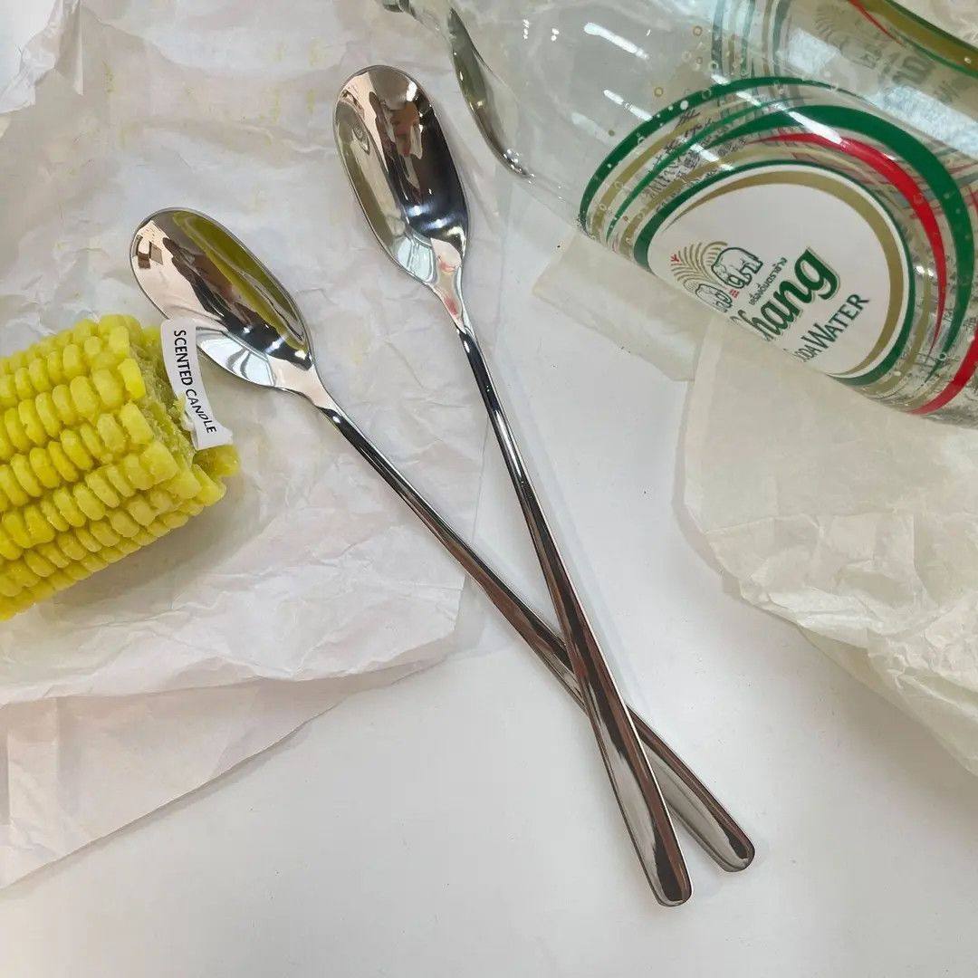 家用汤匙长头汤勺食品级吃饭勺饭勺咖啡勺西瓜勺调味勺搅拌勺新品