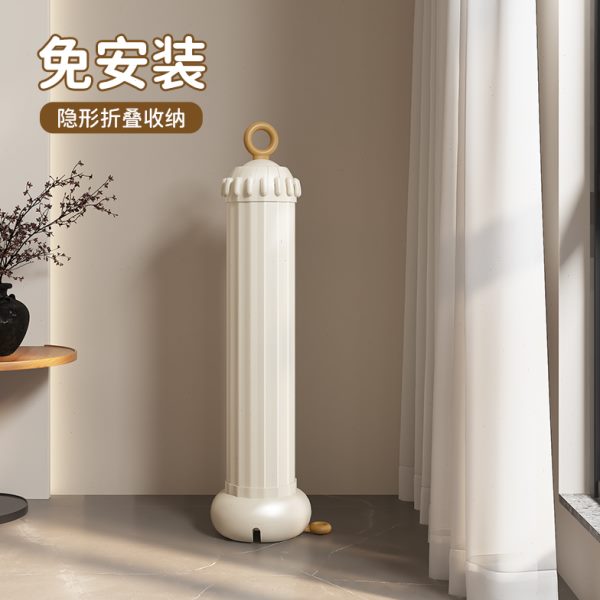 晾衣架落地折叠晒衣架室内晒被子神器章鱼可移动外阳台家用多功能