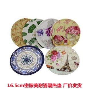 耐高温防烫桌垫家用餐桌瓷餐垫防水垫子隔热垫锅垫密胺仿防油砂锅