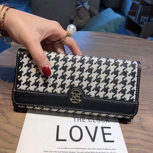 手机钱包一体包女款真皮钱包女士2023新款皮夹卡包长款大容量爆款