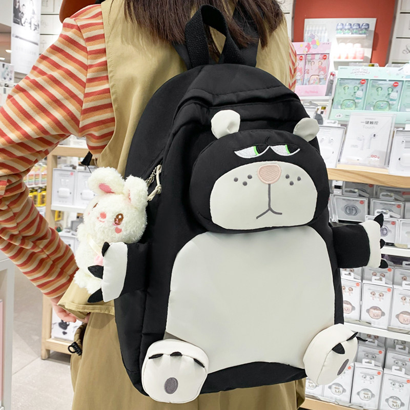 女孩女童出游包儿童旅行旅游可爱卡通小背包大童书包小学生双肩包图片