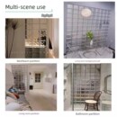 中空玻璃砖透明方形流行实心隔断墙水晶砖彩色屏风