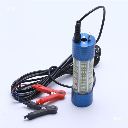 LED大功率150W12v24v水下E诱鱼灯船用集鱼灯海钓鱿鱼聚鱼夜钓