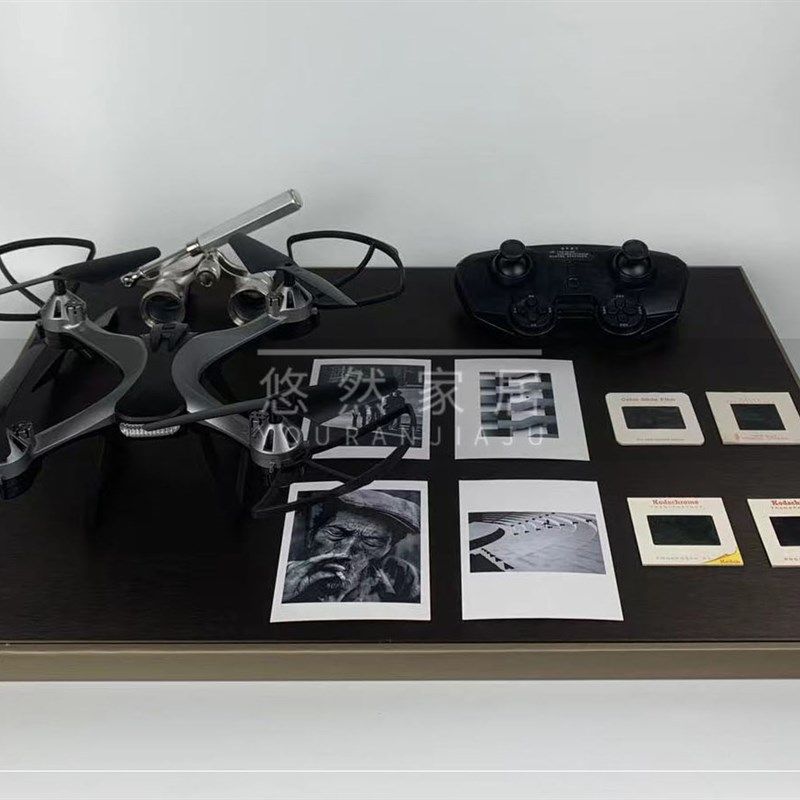 悠然家居现代样板间飞机航模书桌摄影无人机装饰品相机摆件工艺品,模玩/动漫/周边/娃圈三坑/桌游,无人机/穿越机/穿越机配件,淘宝优惠券,粉丝福利购,淘宝优惠卷