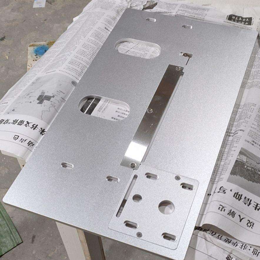 改装字母母锯板配件面板推台锯锯台无尘O锯倒装板电锯铝板架