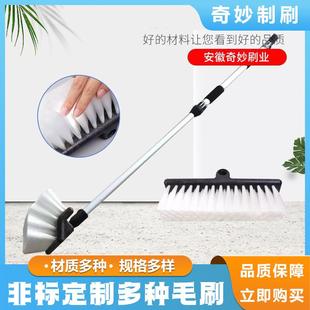 磨尖丝伸缩长柄洗车刷 厂家直供冲水清洁家用洗车刷 伸缩便携