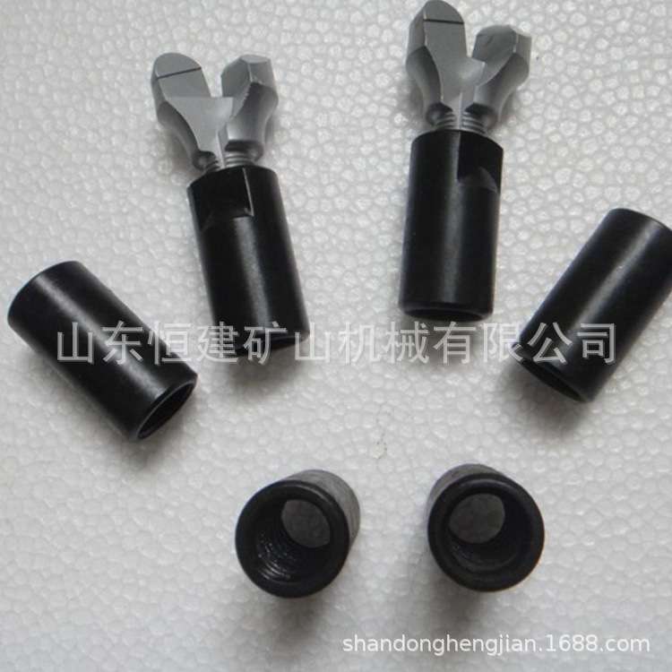 厂家  B19钻杆连接套 B22钻头连接套 锚杆钻杆链接套 量大从优