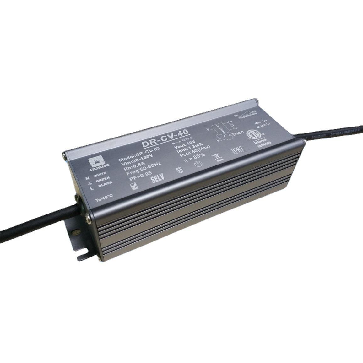 可控硅调光防水电源 IP67防水等级12瓦20瓦30瓦40瓦60瓦80瓦100瓦