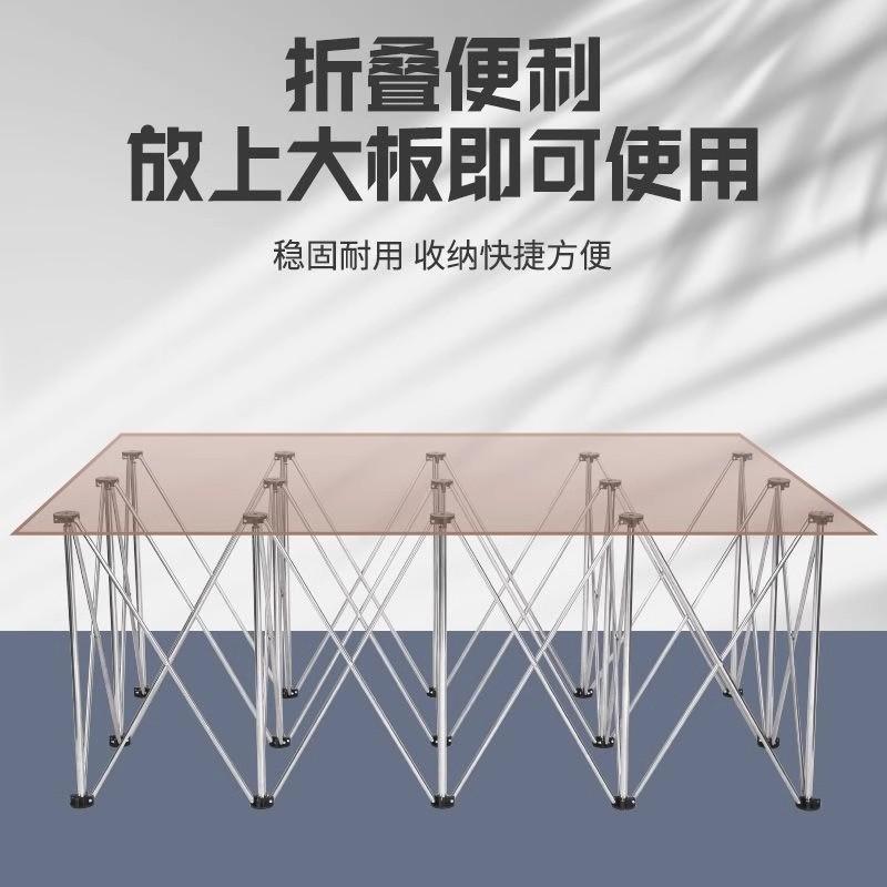 德国进口新款蜘蛛腿木工工作台简易便携架子折叠移动伸缩支架摆摊