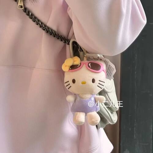 凯蒂猫玩偶挂件pp棉包包可爱挂件
