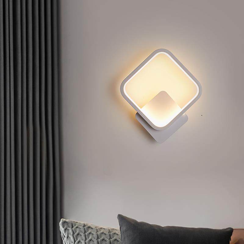 八度北欧创意壁灯卧室床头灯楼梯庭院后现代背景墙壁简约装饰灯具