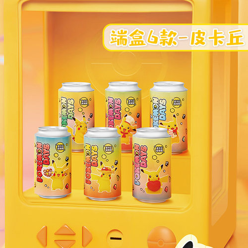 皮卡丘宠物小精灵宝可梦神奇宝贝公仔萌萌罐礼物玩具摆件手办盲盒