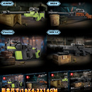 吃鸡积木枪儿童益智拼装 武器狙击枪玩具男孩礼物普通塑料积木