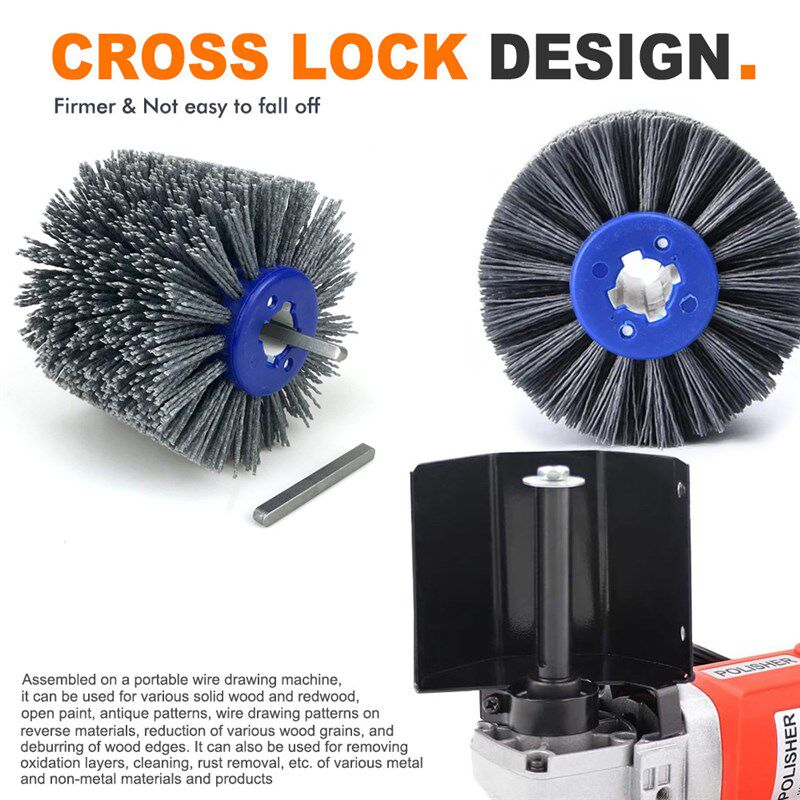 新款打磨轮多功能角磨机打磨配件 抛光机附件抛光机拉丝轮M10M14