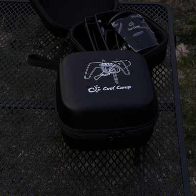 COOLCAMP户外炉头便携包SOTO310蜘蛛炉专用收纳盒防撞EVA多功能包