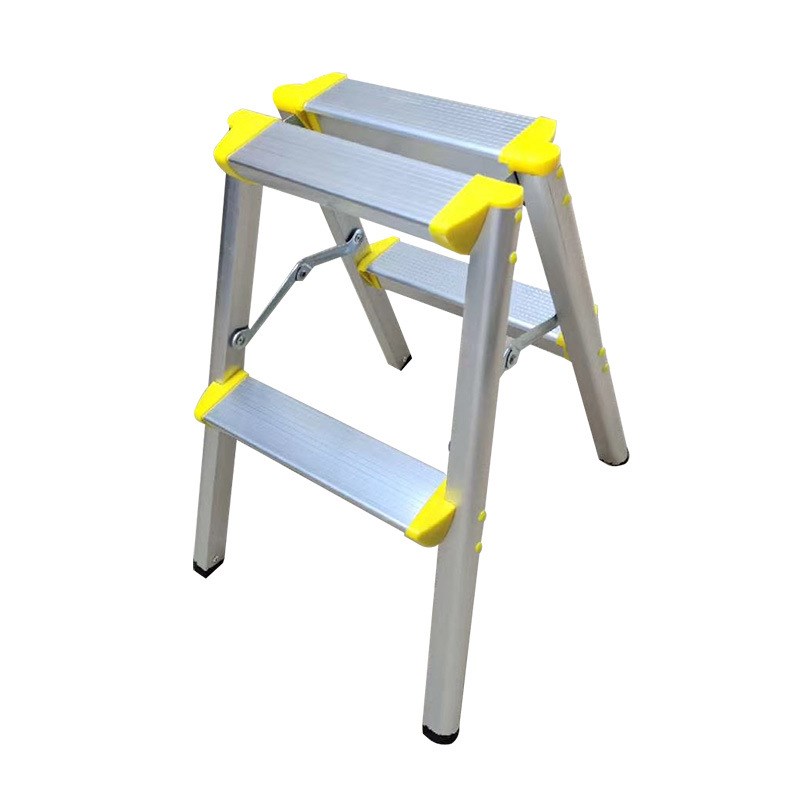 厂家供应家用梯凳 双面铝合金梯2-6步踏板人字梯加工
