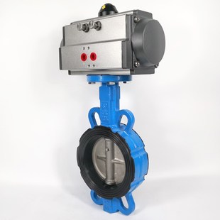 250 对夹式 300 200 不锈钢阀门dn50 150 D671X气动蝶阀 100