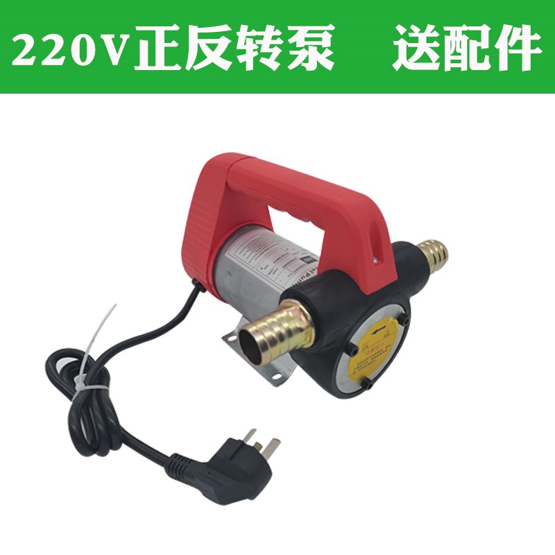 大功率抽柴油泵 12V24V220V 自动启停加油泵 自吸泵 小型加油机器
