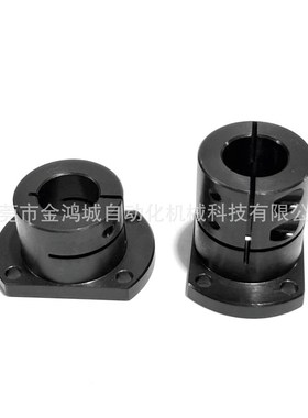 切边法兰开口导向轴支座光轴固定座STHWCB STHWCBL12/16/20/25/30