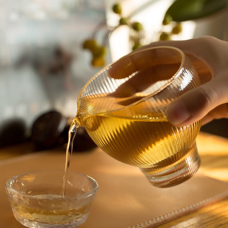 回流茶具 老铁壶银壶火钵茶釜 琉璃玻璃公道杯 茶海 公杯