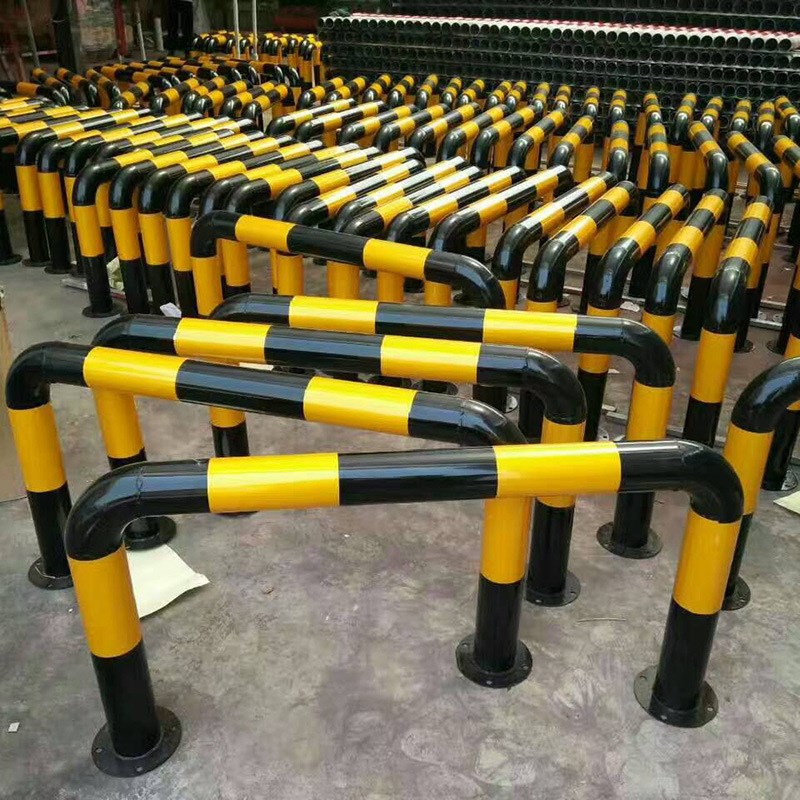 钢管挡车器停车位不锈钢管材质钢管挡车器u型挡车汽车限位器厂家