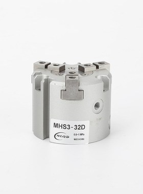 三爪卡盘手指气缸MHS3 SMC型二爪三爪四爪 气动卡盘手指 气缸MHS2