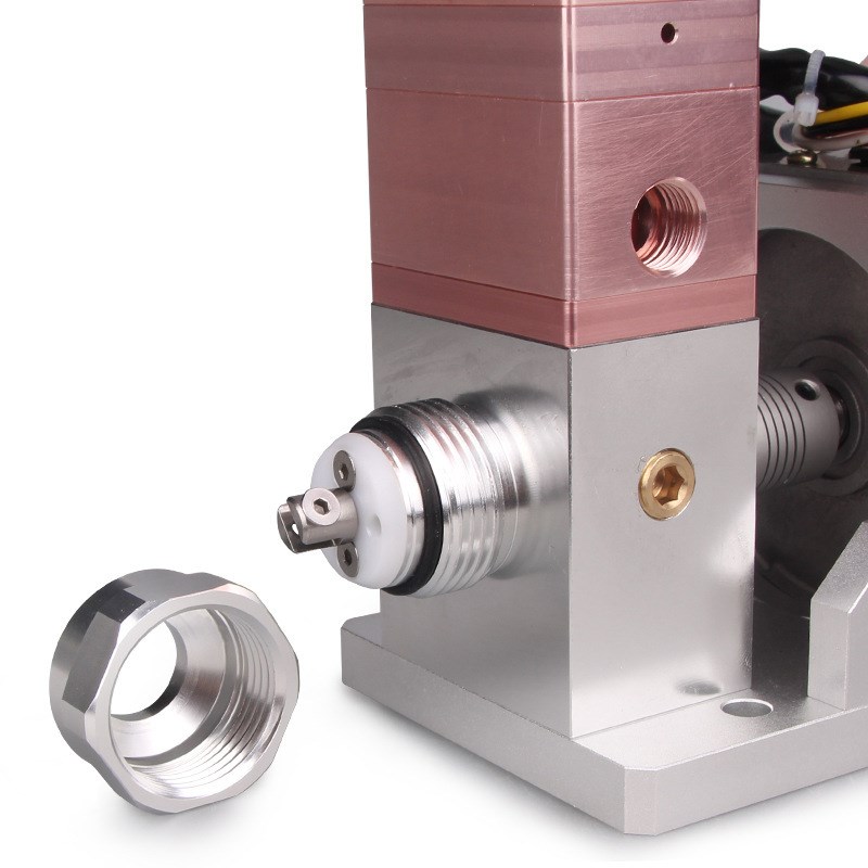 电动搅拌ab双液点胶阀提升回吸式水晶胶动态混合阀灌胶涂胶设备