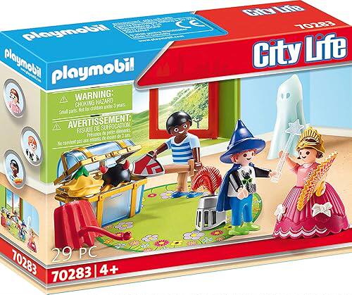 德国摩比世界 Playmobil儿童角色扮演套装骑士花仙子巫师服装玩具