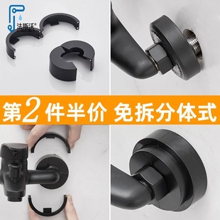 饰遮丑盖遮羞盖加高 分体式 免伸缩拆卸淋s浴花洒配件盖水龙头装