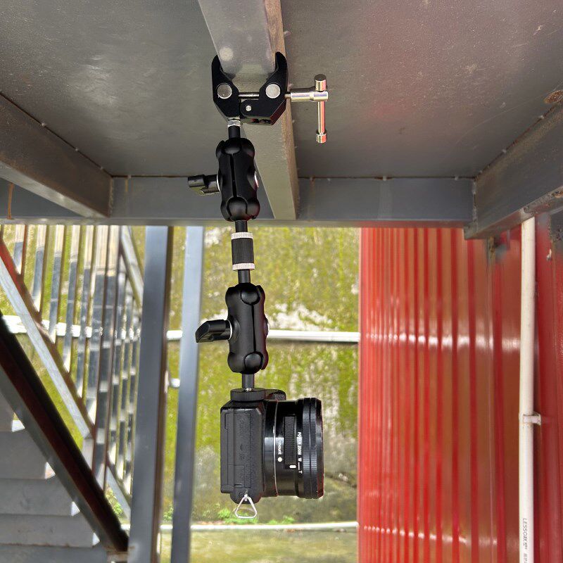 单车骑行相机支架车把Goqpro支架三轮车手机支架360x3全景支架户