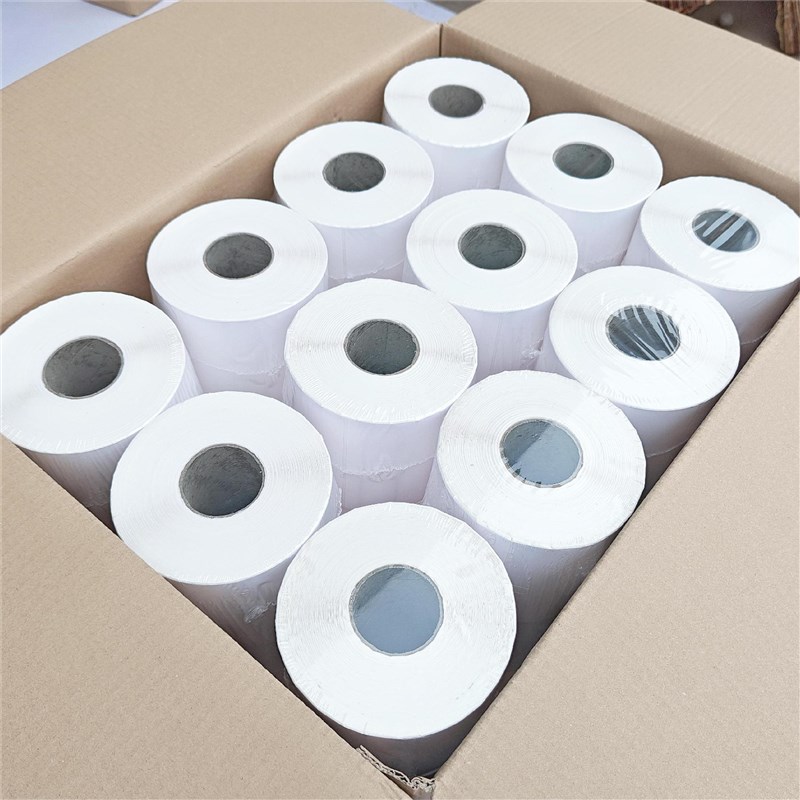 整箱热敏纸超市条码价格标签贴纸快递面单打印纸不干胶标签热敏纸