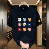 一折专区 圆领标准版 DREW SEEW 笑脸休闲风T恤短袖 型时尚 百搭