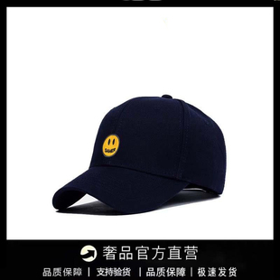 【一折专区】DREW SEEW 笑脸帽子硬顶棒球帽时尚百搭鸭舌帽男女款