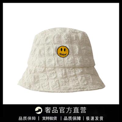 【一折专区】DREW SEEW 笑脸泡泡面料渔夫帽女盆帽子2025款显脸小