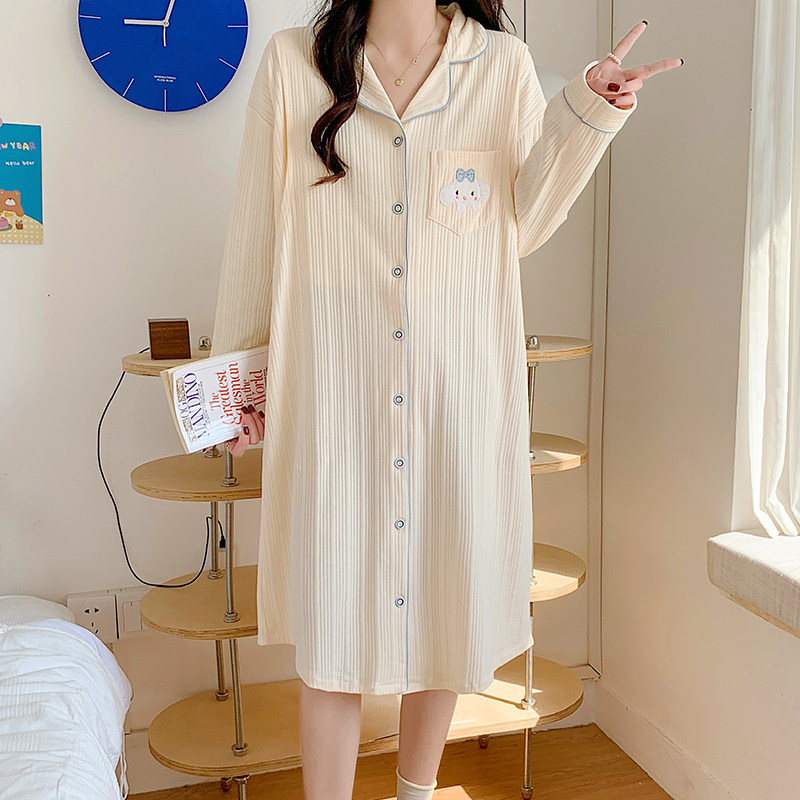 月子服春秋季纯棉产后喂奶哺乳睡裙孕妇睡衣女中长款连衣裙怀孕期,孕妇装/孕产妇用品/营养,家居裙,淘宝优惠券,粉丝福利购,淘宝优惠卷