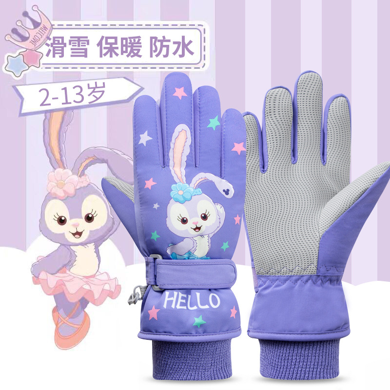 儿童玩雪装备女童手套冬季户外堆C雪人雪球夹子打雪仗工具玩具女