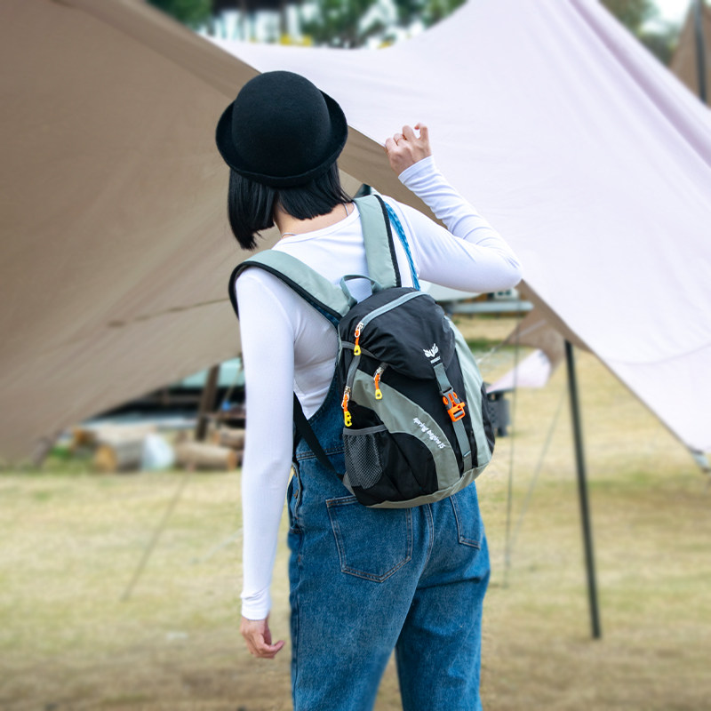 户外旅游小背包轻便运动旅行包登山超轻出游双肩包女2024新款时尚,箱包皮具/热销女包/男包,双肩背包,淘宝优惠券,粉丝福利购,淘宝优惠卷