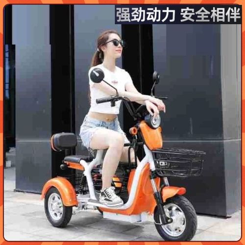 接送孩子电动代步车女小型校园上班老年人电动三轮车家用新款